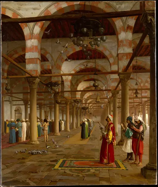 La Prière à la mosquée — Jean-Léon Gérôme