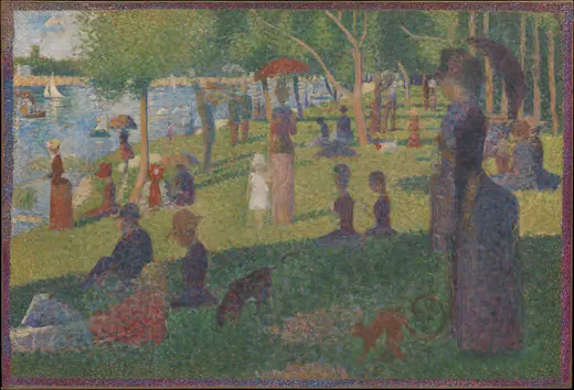 Study for "A Sunday on La Grande Jatte — Georges Seurat